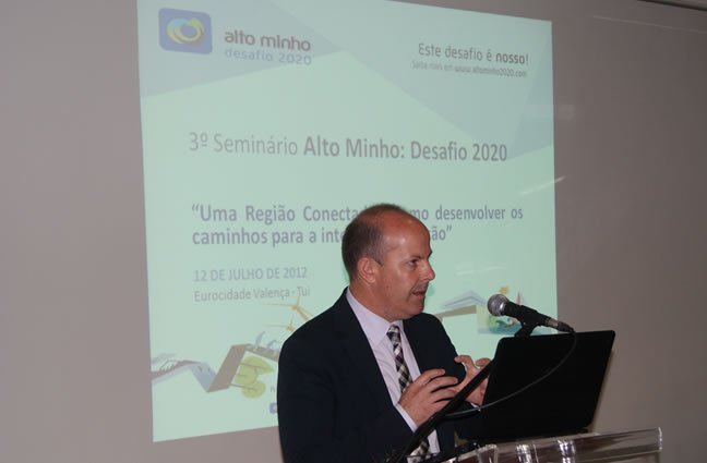 III Semin&aacute;rio "Alto Minho: Desafio 2020": Mois&eacute;s P&eacute;rez, Alcalde do Concelho de Tui