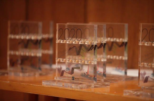 Trof&eacute;us desenvolvidos pela Escola Superior Gallaecia