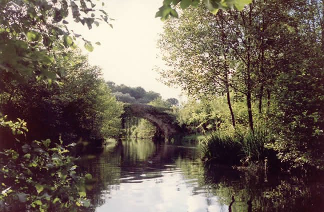 1&ordm; Lugar: ID74 (Junho) - O Para&iacute;so &eacute; Verde! Ponte romana sobre o rio Vade, Oleiros, Ponte da Barca - 465 votos